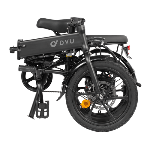 Image of DYU A1F e-bike elektrische stadsfiets opgevouwen