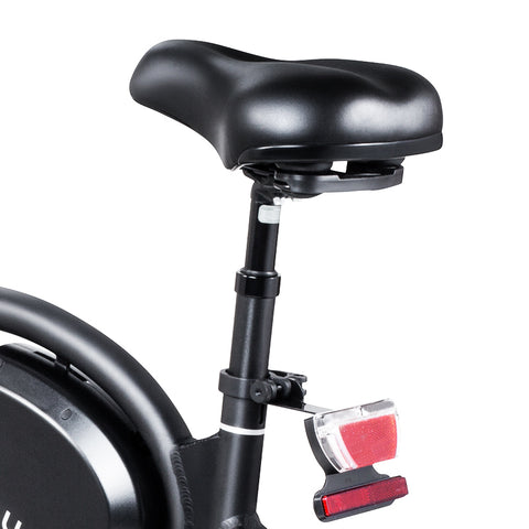 Image of Veilige DYU D3+ elektrische fiets met voor- en achterlichten