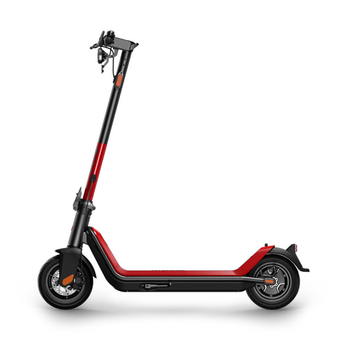 Image of NIU KQi3 SPORT e-step rood zijaanzicht