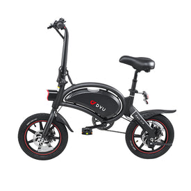 Krachtige 36V 250W motor van de DYU D3+ e-bike - zijaanzicht